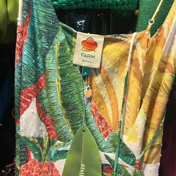 FARM Rio Azalea Forest Wrap Dress - Picture 7 of 7